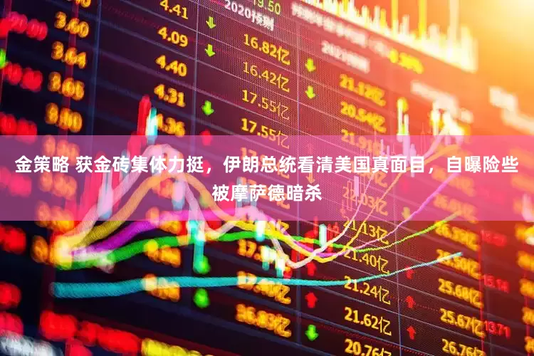 金策略 获金砖集体力挺，伊朗总统看清美国真面目，自曝险些被摩萨德暗杀