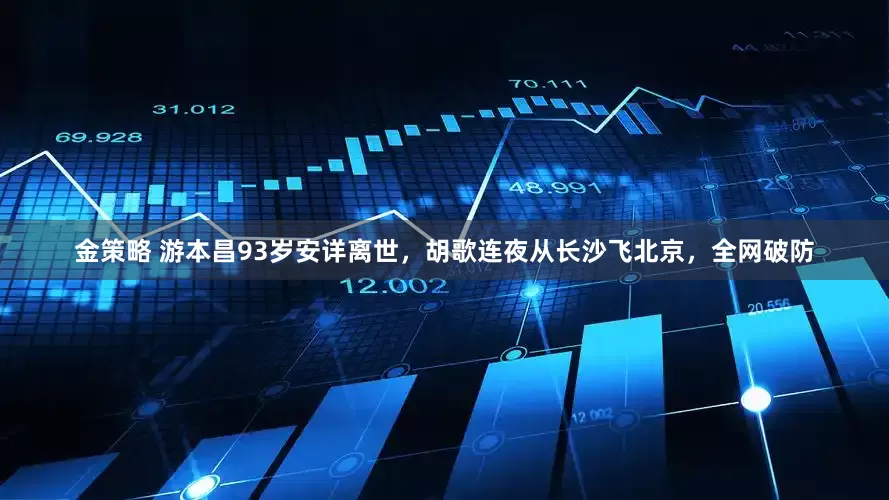 金策略 游本昌93岁安详离世，胡歌连夜从长沙飞北京，全网破防
